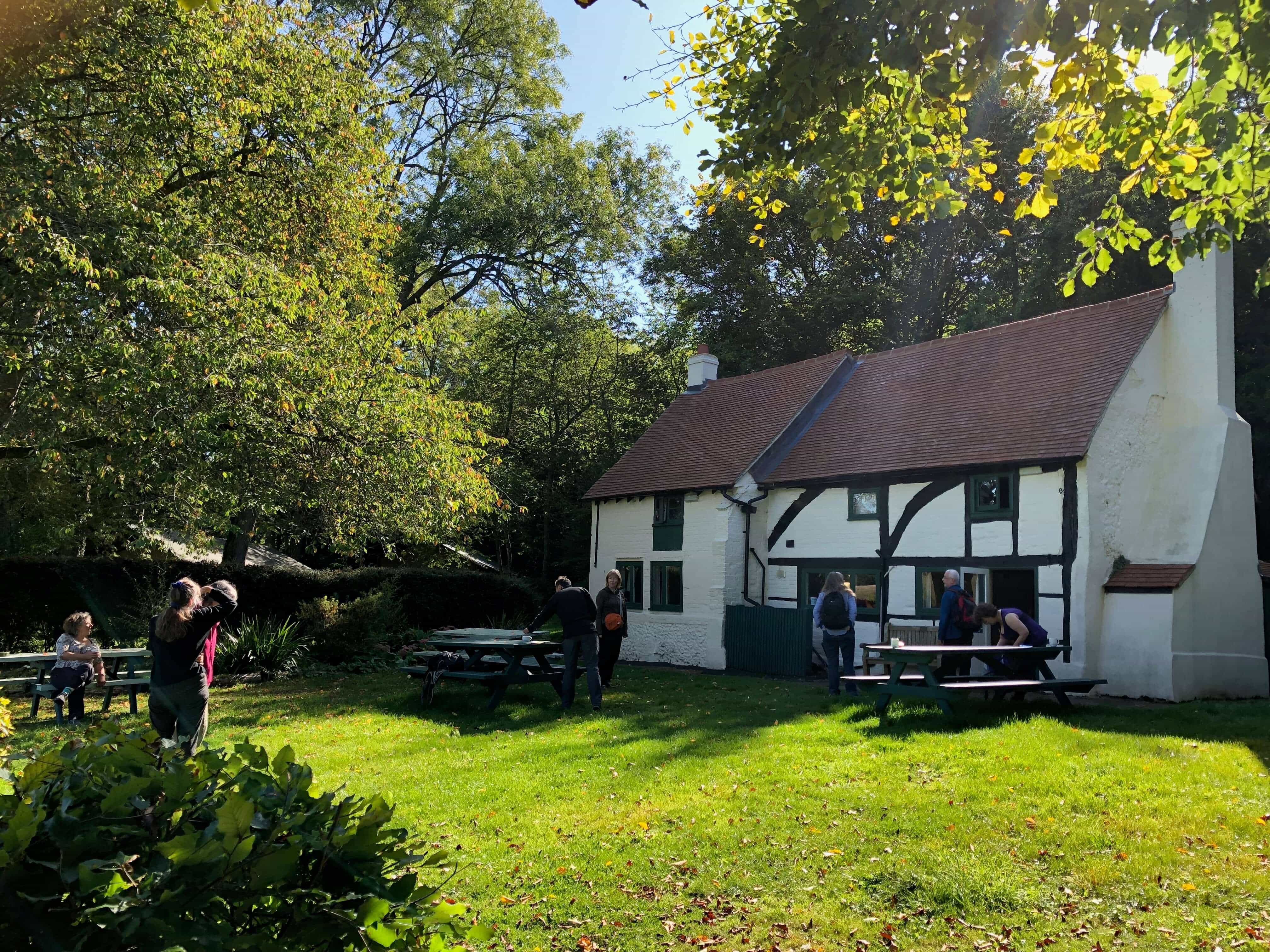 Tanners Hatch cottage in summer